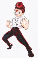 林聖二「ジモトがジャパン」のカット。(c)林聖二/集英社