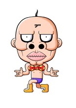 小栗かずまた「めちゃめちゃ！ブサイくん」のカット。(c)小栗かずまた/集英社