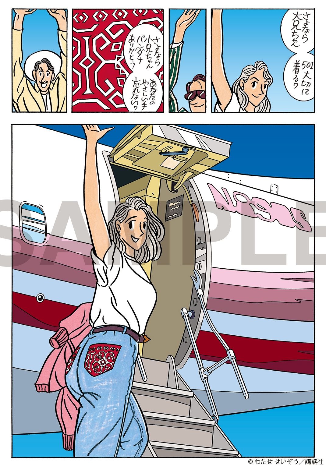 わたせせいぞう 複製原画集「わたせせいぞう 画業45周年 ハートカクテル」署名入 わたせせいぞう画業45周年ハートカクテル35th Anniversary A
