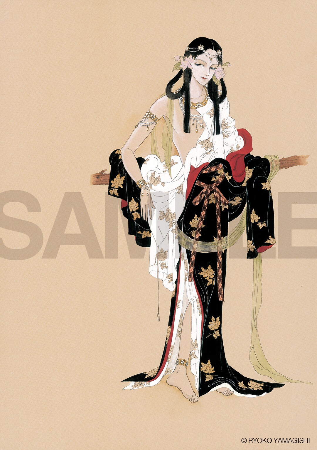 山岸凉子の画業50周年を記念した画集、美しさを復元した原画をあえて
