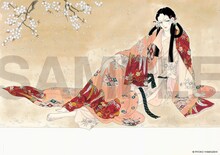 「山岸凉子原画集 奏」収録原画のサンプル画像。
