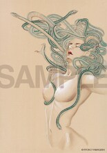 「山岸凉子原画集 奏」収録原画のサンプル画像。