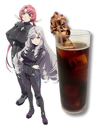 ドリンク「紫集院かぐや×満腹黒丸」