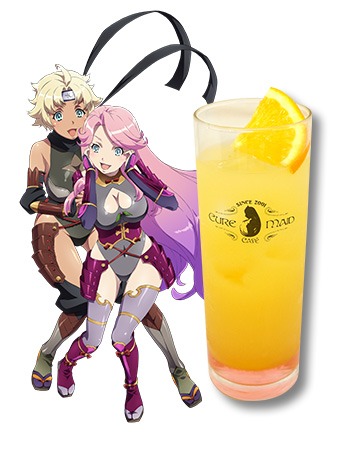 ドリンク「ジェニファー・ピーチ×エミリー・オレンジ」