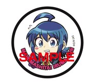 まんが王で配布される「魔入りました！入間くん」14巻の特典缶バッジ。