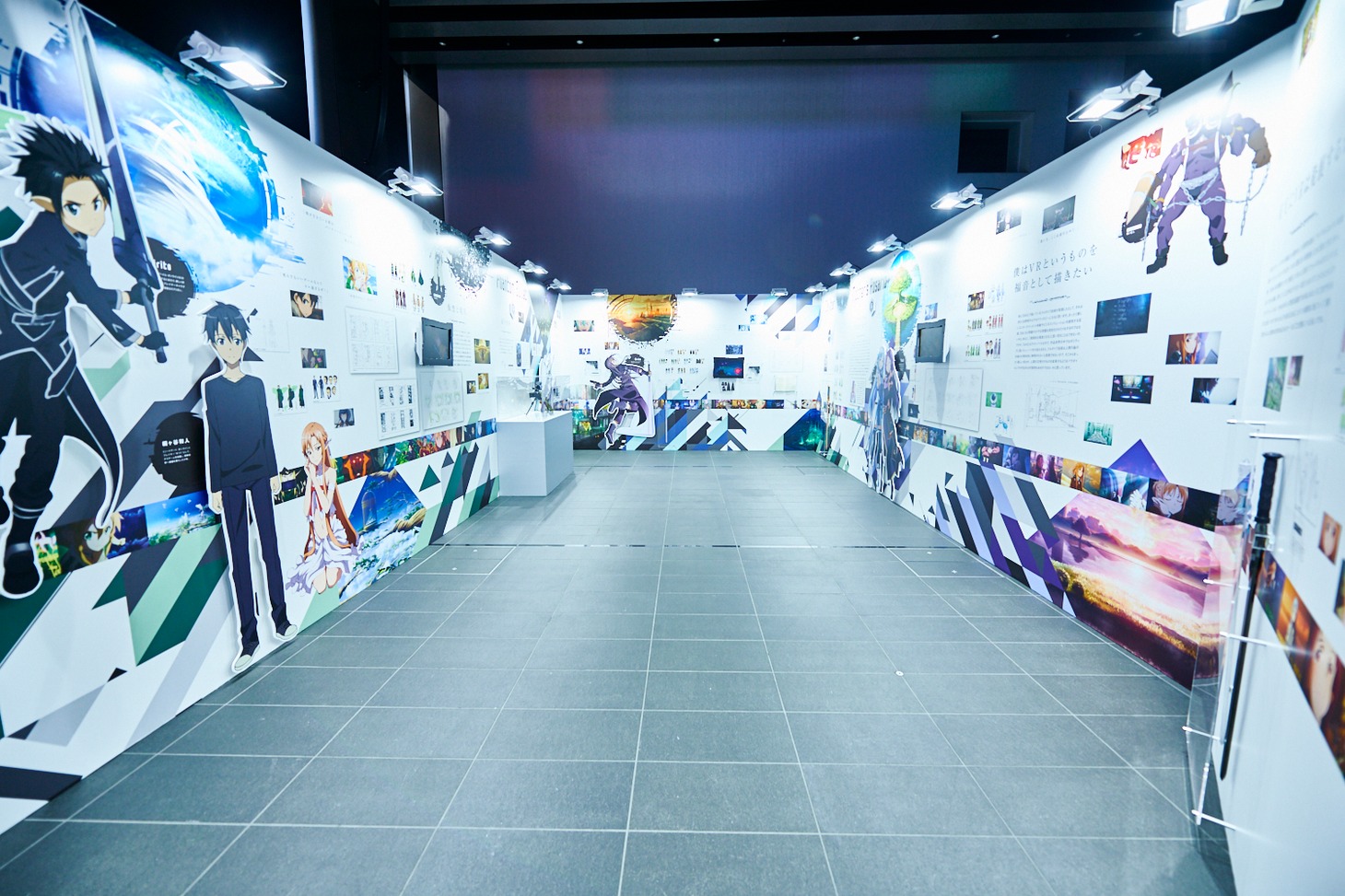 「ソードアート・オンライン -エクスクロニクル- in KYOTO」の展示イメージ。