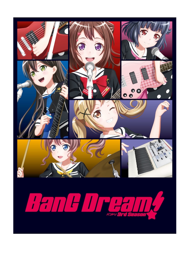 「BanG Dream! 3rd Season」ビジュアル