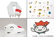 「SUPER SHIRO」のグッズ。