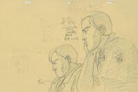 大阪での企画展でも展示された、劇場版の原画。