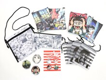 「ASOKO de 楳図かずお」コラボアイテムの一例。