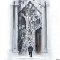 もの久保による描き下ろしイラスト。