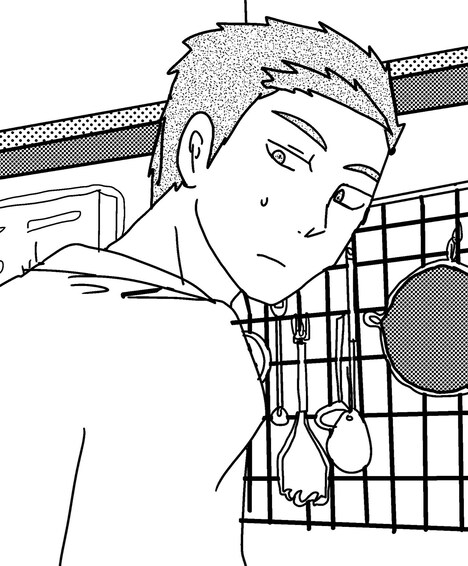 原作の林勝。(c)いつまちゃん/集英社