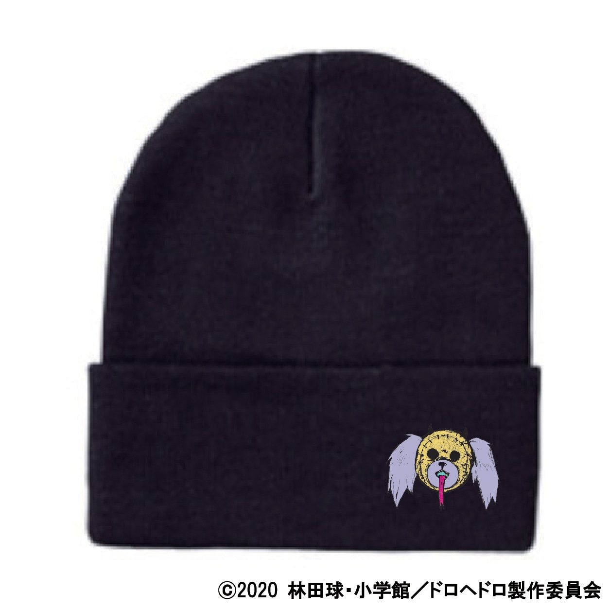 「キクラゲ刺繍ビーニー」