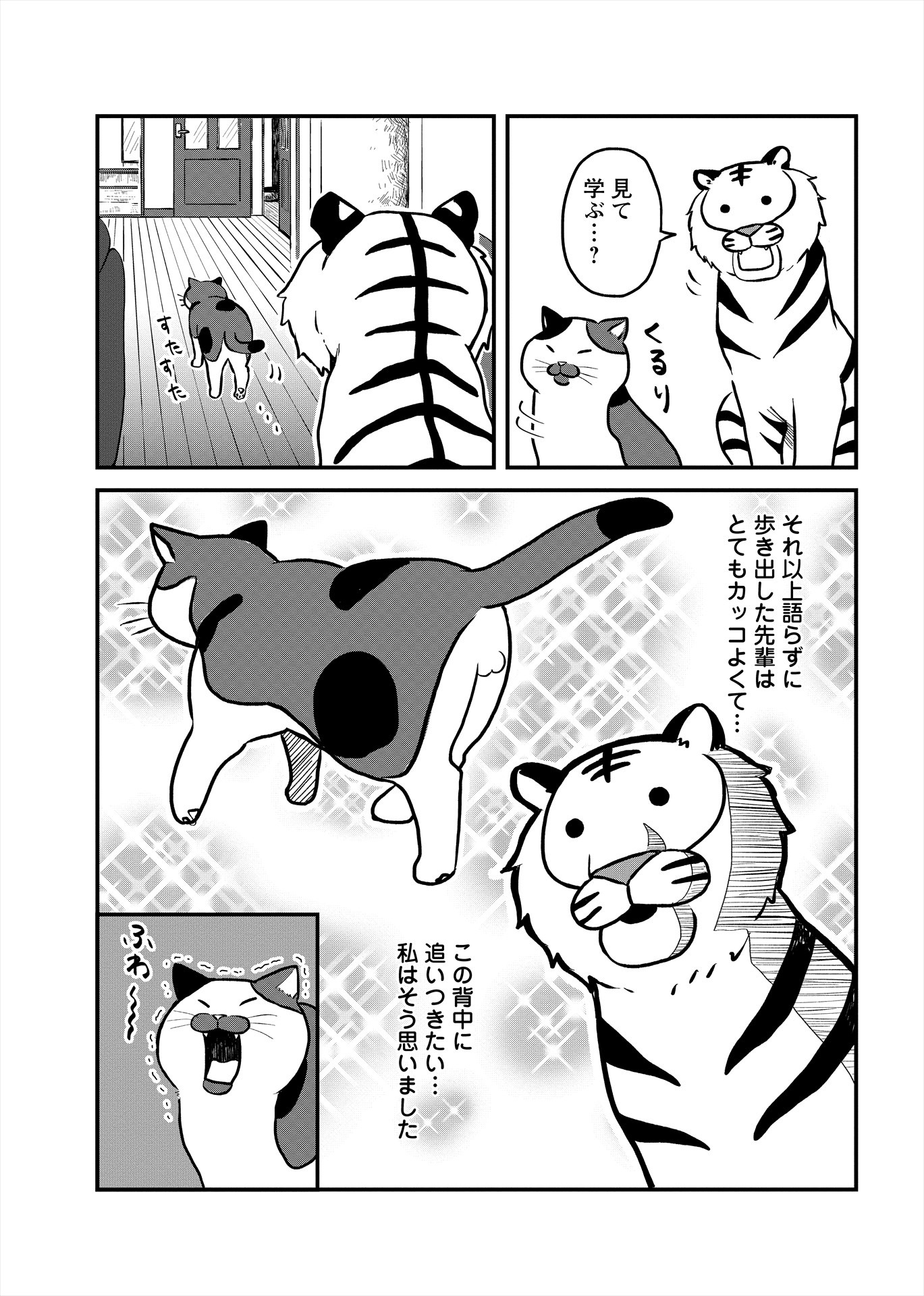 「ネコ先輩さすがです！」より。