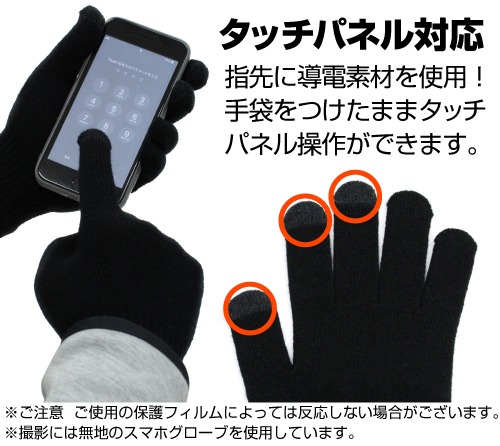 スマホグローブの説明。