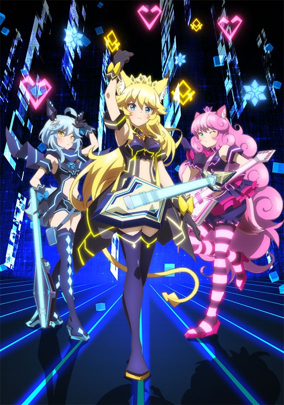 TVアニメ「SHOW BY ROCK!! ましゅまいれっしゅ!!」より、REIJINGSIGNALのビジュアル。