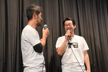 左から芹澤興人、前野朋哉。