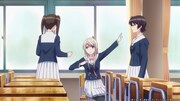 アニメ「ランウェイで笑って」第2弾PVより。