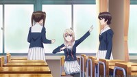 アニメ「ランウェイで笑って」第2弾PVより。