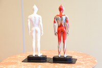 映画「シン・ウルトラマン」に登場するウルトラマンのスタチュー。