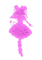 謎のアイドルのシルエット。