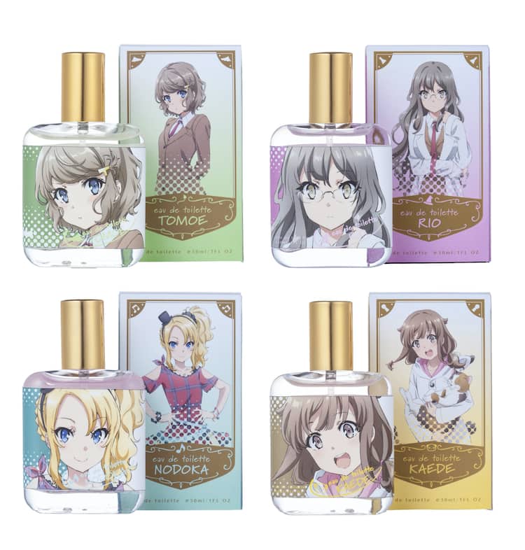 アニメ 青ブタ ヒロイン4人モチーフの香水 桜島麻衣 牧之原翔子は2月に コミックナタリー