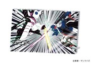 「機動戦士Zガンダム」のアクリルミラーパネル。