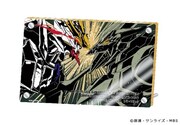 「機動戦士ガンダム 鉄血のオルフェンズ」のアクリルミラーパネル。