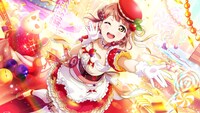「ラブライブ！スクールアイドルフェスティバルALL STARS」に登場する上原歩夢のURカード。