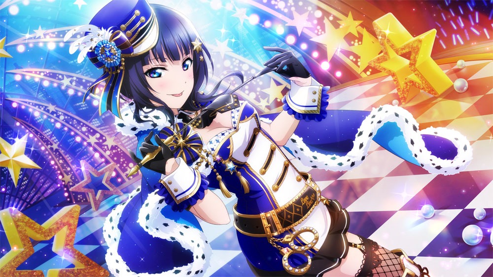 「ラブライブ！スクールアイドルフェスティバルALL STARS」に登場する朝香果林のURカード。