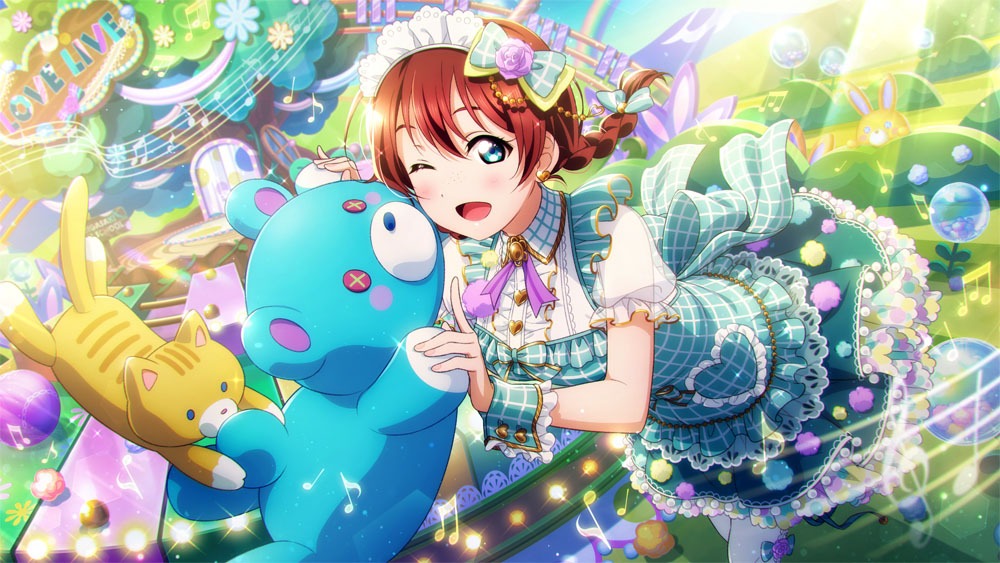 「ラブライブ！スクールアイドルフェスティバルALL STARS」に登場するエマ・ヴェルデのURカード。