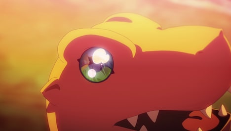 劇場アニメ「デジモンアドベンチャー LAST EVOLUTION 絆」の場面カット。