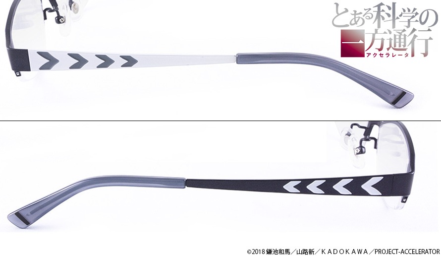 「とある科学の一方通行」アクセラレータモデル眼鏡の紹介画像。