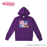 「おねがいマイメロディ パーカー クロミ柄」