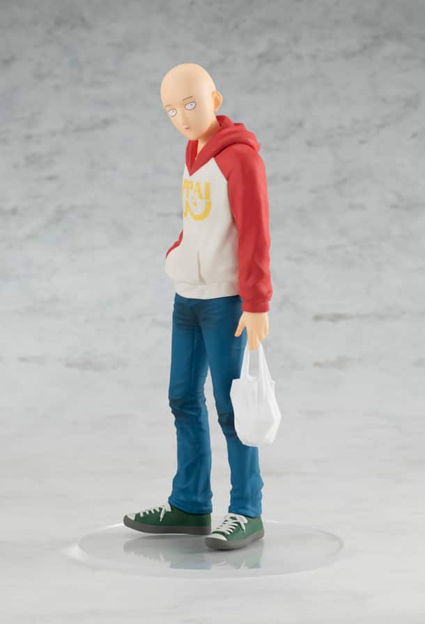 ワンパンマン」サイタマ私服パーカー姿のフィギュアが、お手頃価格で 