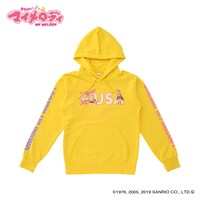 「おねがいマイメロディ パーカー ウサミミ仮面柄」