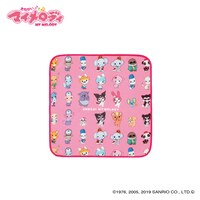 「おねがいマイメロディ ハンドタオル ぐるぐる巻き柄」