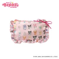 「おねがいマイメロディ ポーチ ぐるぐる巻き柄」