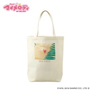 「おねがいマイメロディ トートバッグ マイメロと砂浜柄」