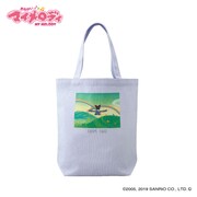 「おねがいマイメロディ トートバッグ クロミとバク柄」