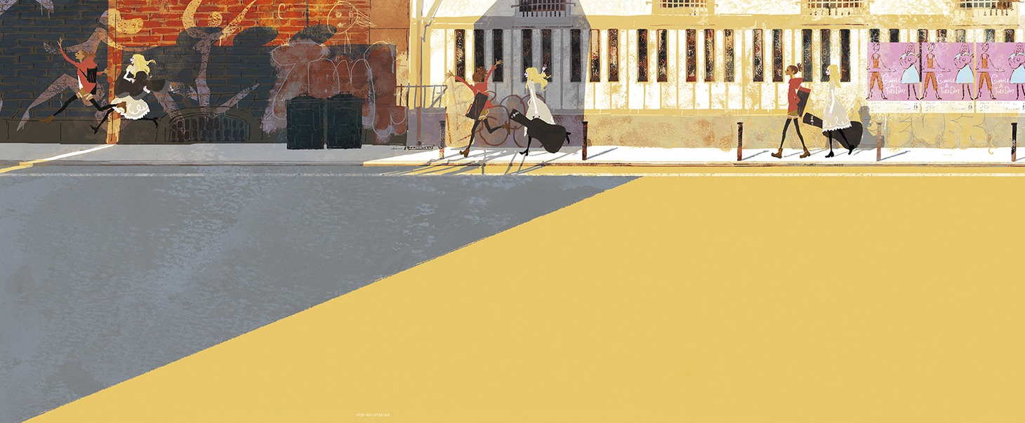 TVアニメ「キャロル＆チューズデイ」Blu-ray / DVD第2巻のデジパックイラスト。