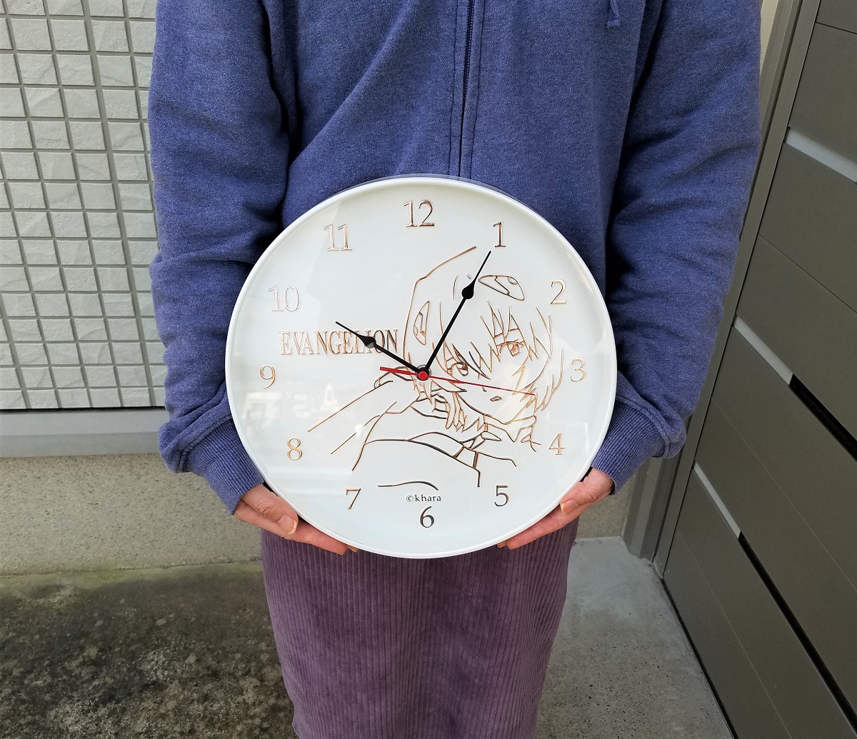 「エヴァンゲリオン ウォールクロック」