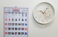 「エヴァンゲリオン ウォールクロック」使用イメージ