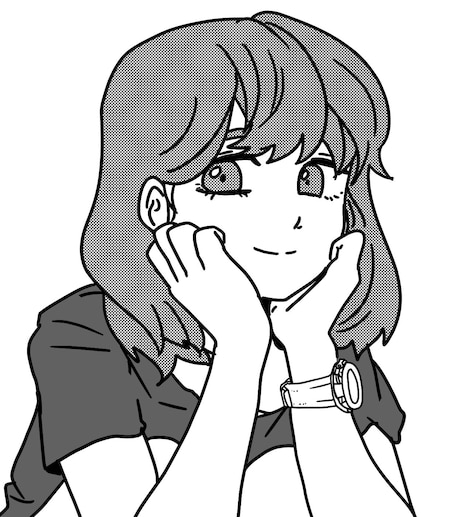 原作の栗山凪。(c)いつまちゃん/集英社