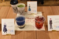 「カレンのブルータピオカティー」「大河のタピオカ抹茶ラテ」「バゼットのベリーゼリーソーダ」。