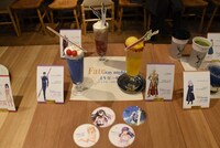 「ランサーのヨーグルトドリンク」「ギルガメッシュのゴールデンレモネード」「アーチャーのチョコマーブルシェイク」。