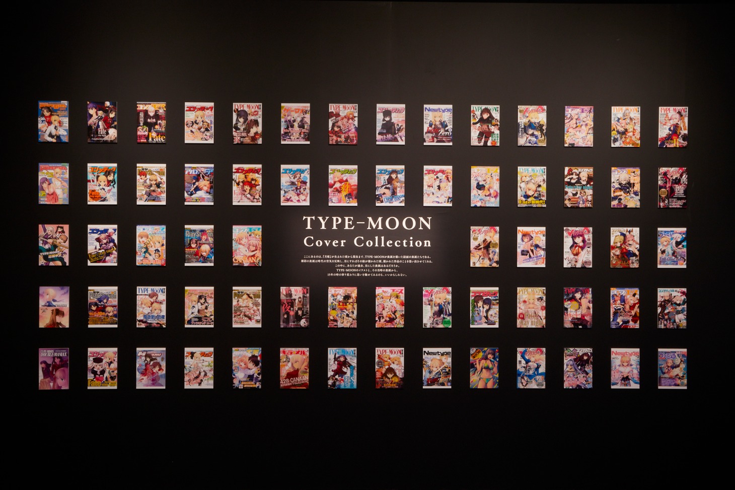 「TYPE-MOON展 Fate/stay night -15年の軌跡-」より。