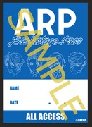 先行上映会の来場特典ステッカー。