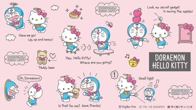 「DORAEMON HELLO KITTY」イメージ