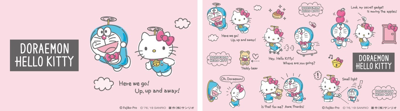 「DORAEMON HELLO KITTY」イメージ